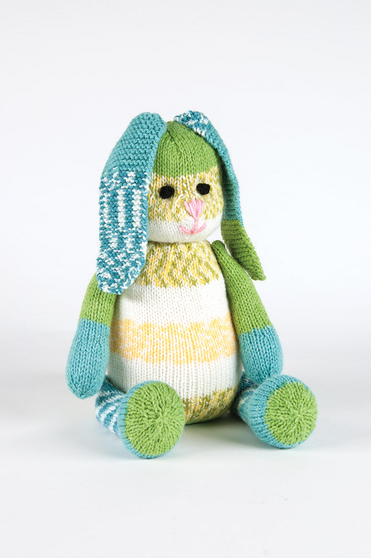 Colorful Knit Bunny Pattern – Mary Maxim