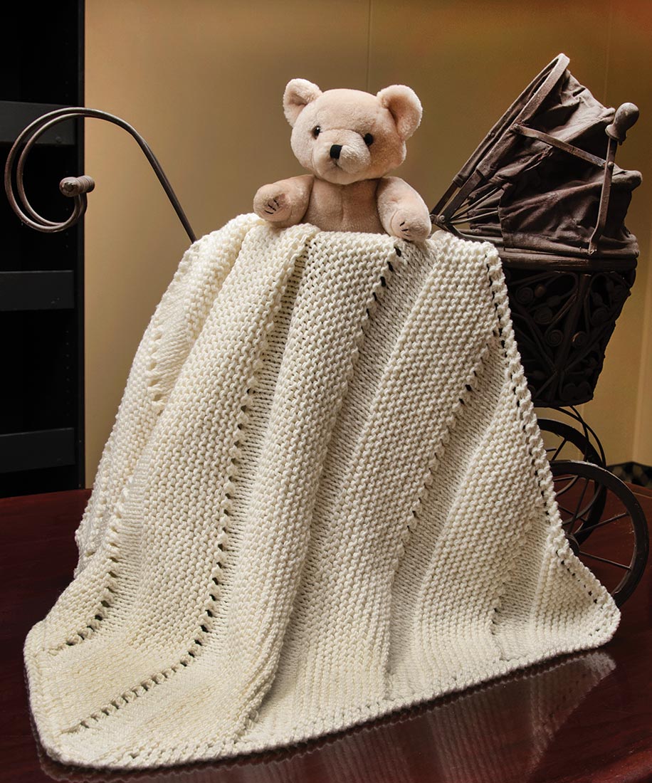 Snuggly Baby Blanket Pattern – Mary Maxim