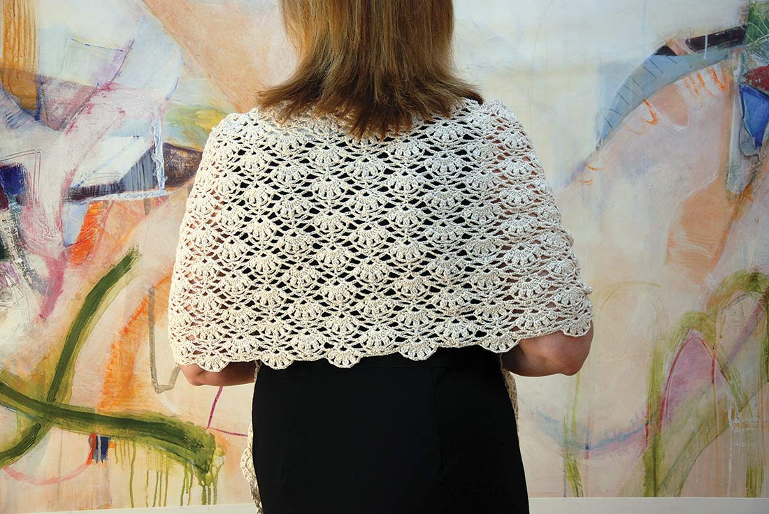 Lacy Crocheted Wrap Pattern