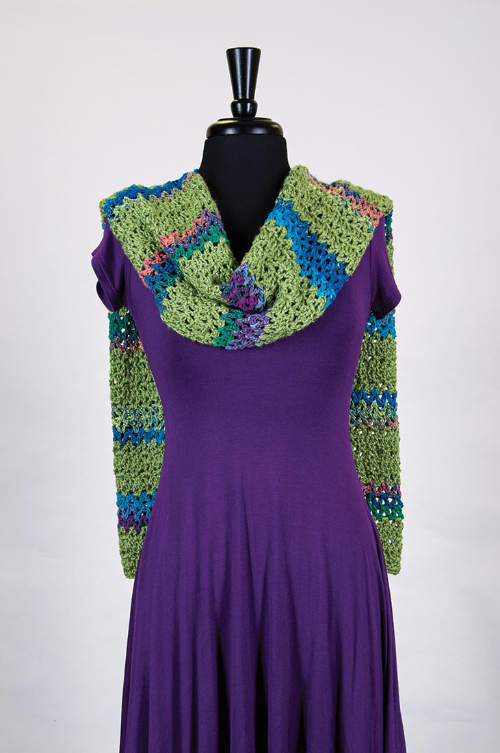 Wrap Spring Designs Spring Evening Wrap Pattern – Mary Maxim
