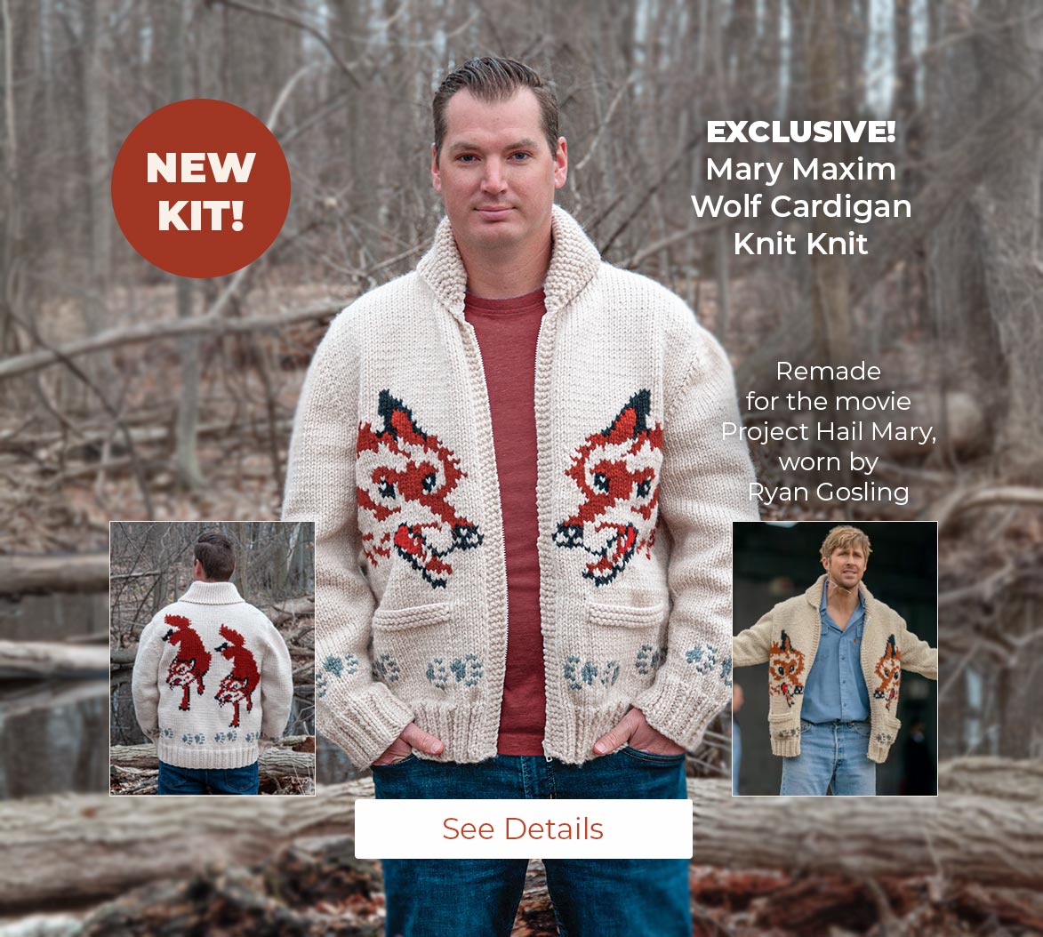 【新品未使用】ANDMARY Mary logo tops 2 Mary Maxim - Knit and Crochet Sweaters, Afghans, Crafts and Yarn
