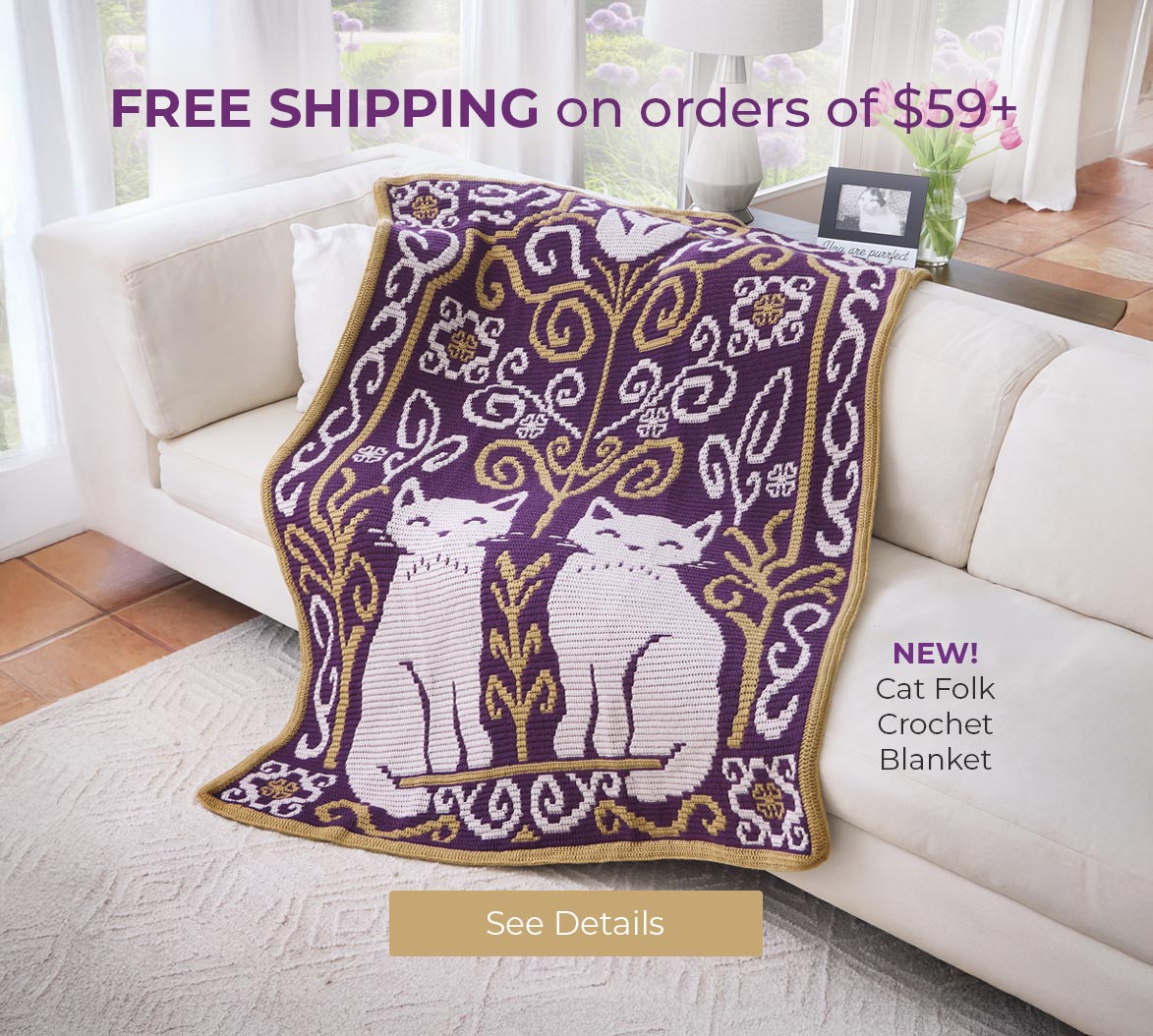 Mary Maxim - Knit and Crochet Sweaters, Afghans, Crafts and Yarn