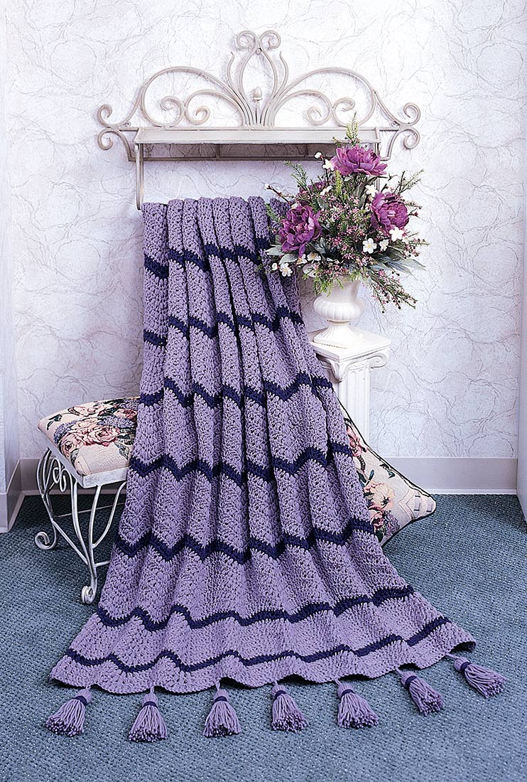 Modèle afghan de vagues ondulées