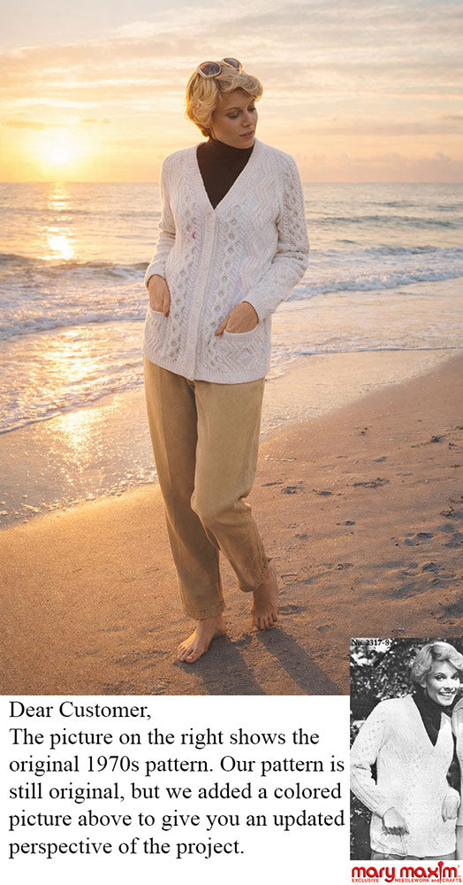 Patron de cardigan femme ou homme