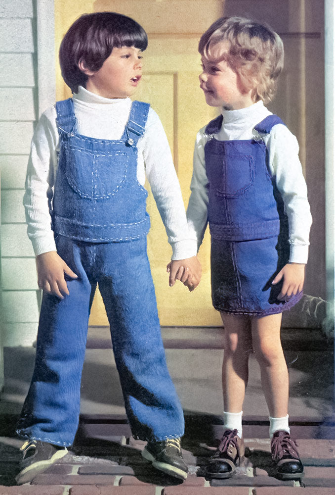 Patrón de falda con pechera