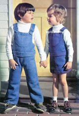 Patrón de falda con pechera