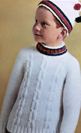 Tot's Pullover and Toque Pattern