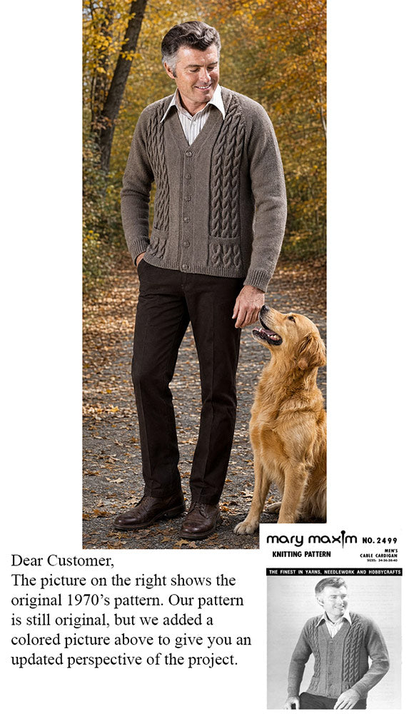 Modèle de cardigan torsadé pour hommes