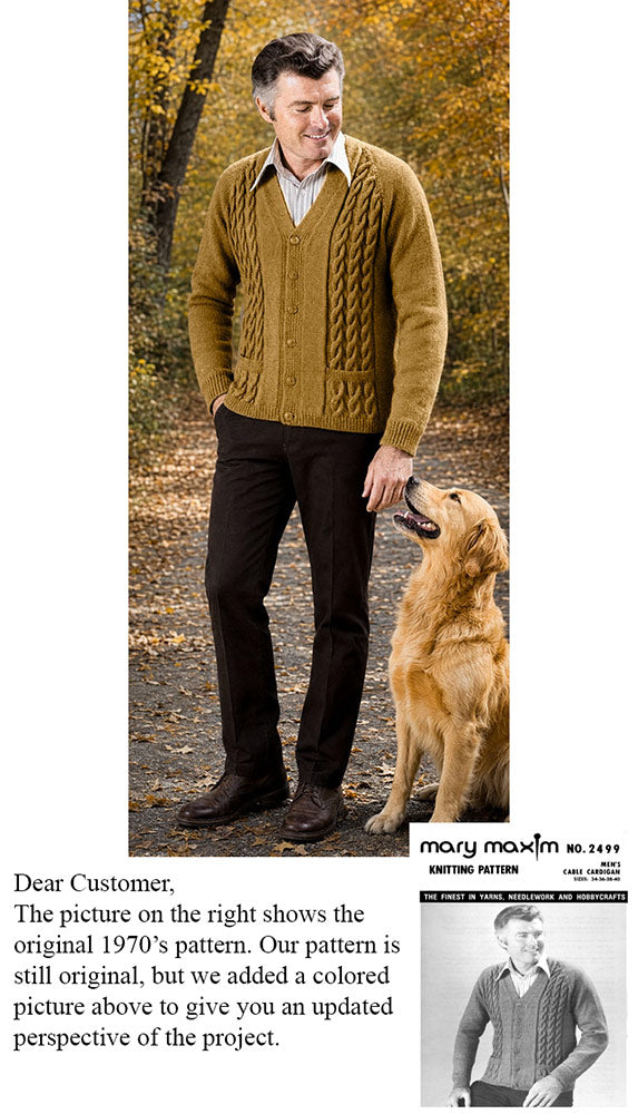 Modèle de cardigan torsadé pour hommes