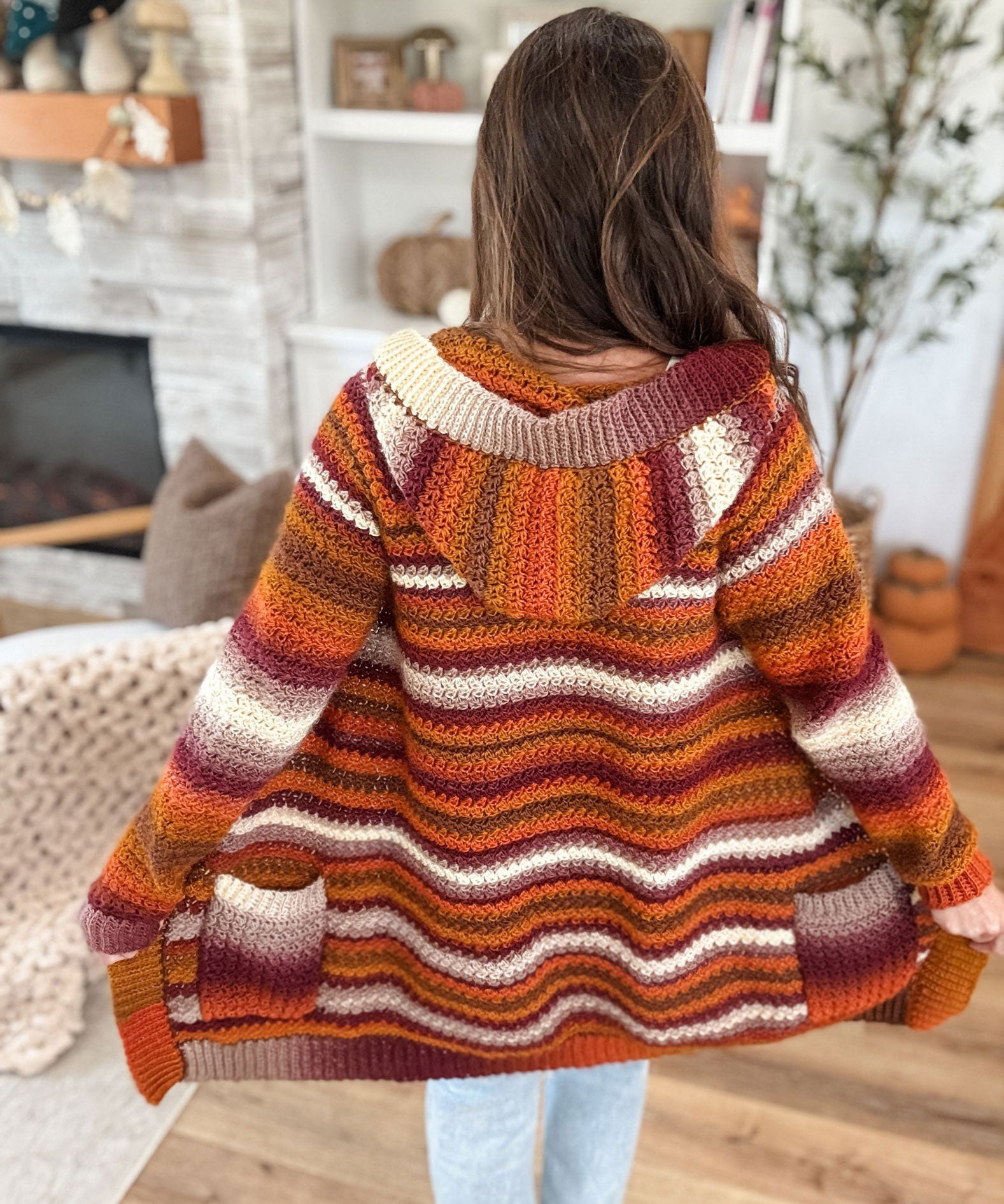 The Suzette Long Cardigan – Mary Maxim