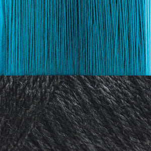 Blue Lagoon/Dark Charcoal