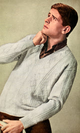 Man's V-Neck Pullover Pattern