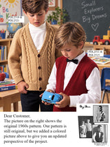 Children's Shells and Vest Pattern