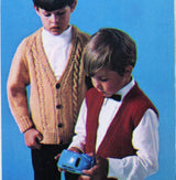 Children's Shells and Vest Pattern