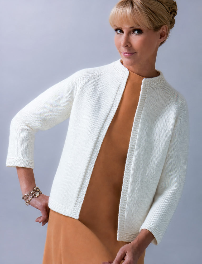 Patrón de chaqueta Chanel para mujer