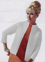 Patrón de chaqueta Chanel para mujer
