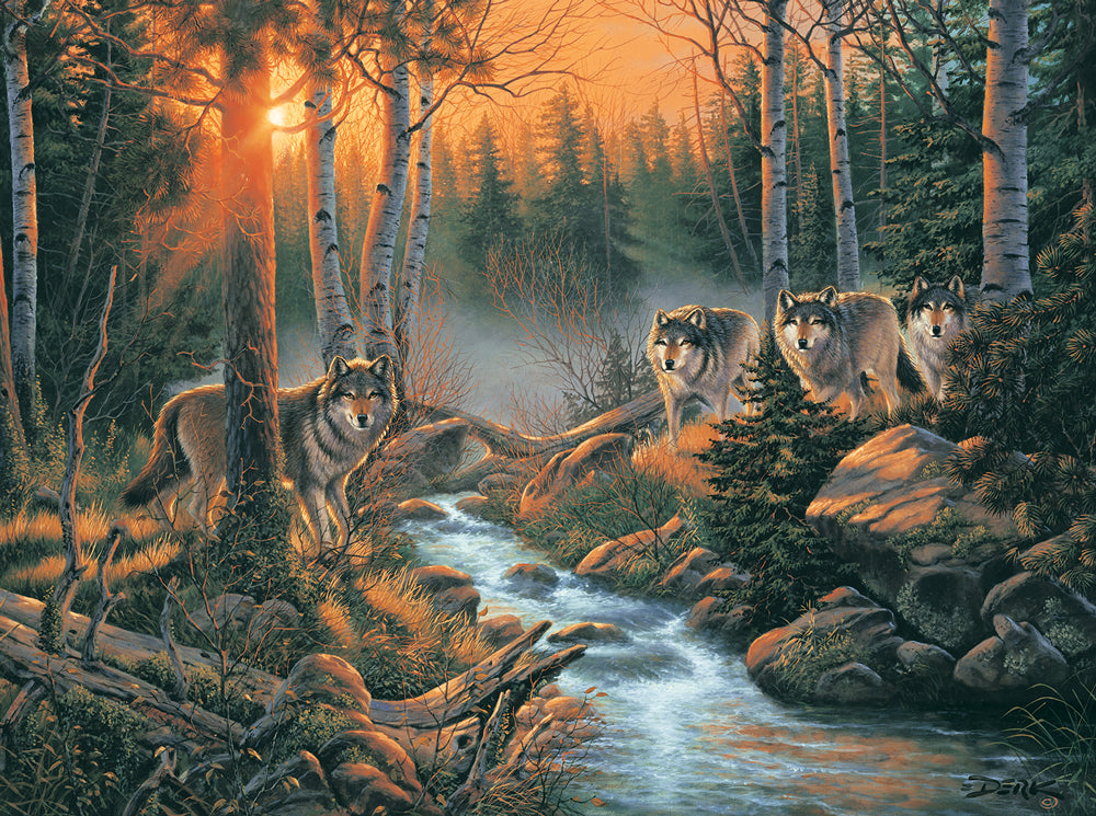 Forest Shadows Jigsaw Puzzle