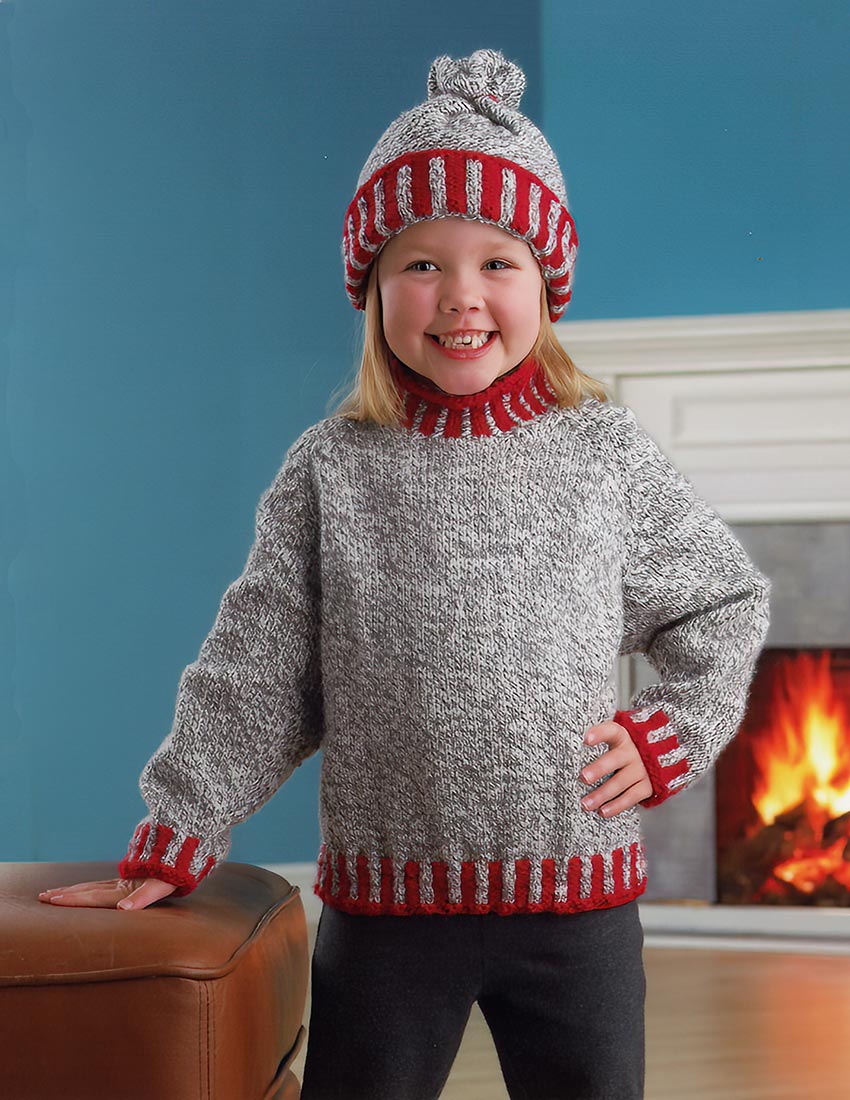 Ragg Pullover and Hat Pattern