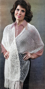 Knitted Stole Pattern