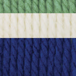 Chunky Stripes Crochet Blanket