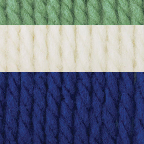 Chunky Stripes Crochet Blanket