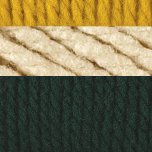 Chunky Stripes Crochet Blanket