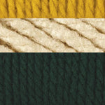 Chunky Stripes Crochet Blanket