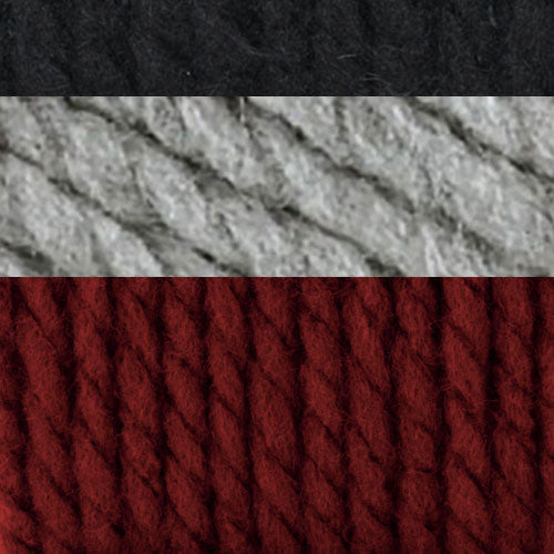 Chunky Stripes Crochet Blanket