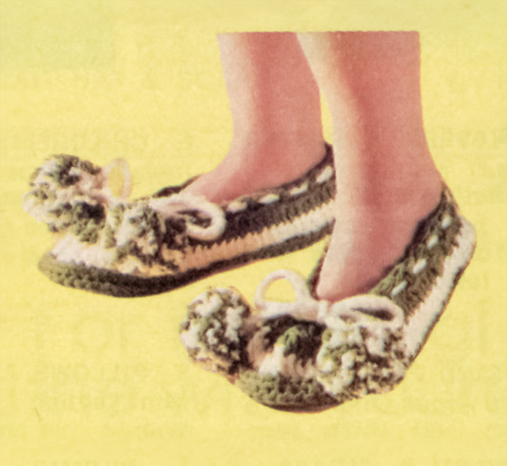 Bed Slippers Pattern