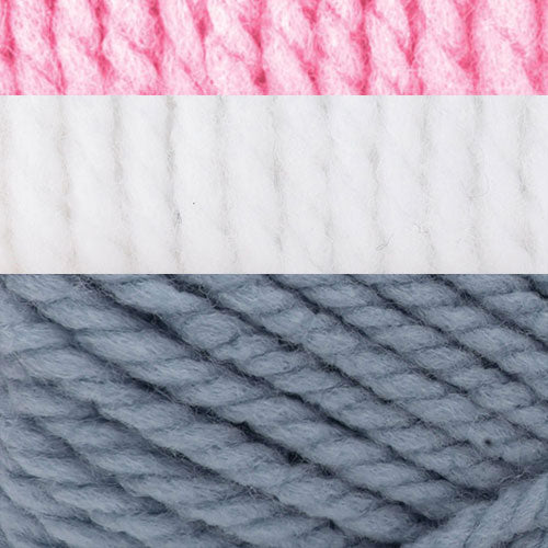 Chunky Stripes Crochet Blanket