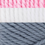 Chunky Stripes Crochet Blanket