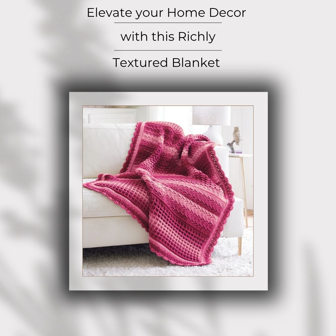 Chromatic Textures Blanket