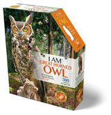 I Am Great Horned Owl Jigsaw Puzzle
