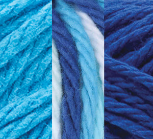 Hot Blue/Hippi Ombre/Dazzle Blue