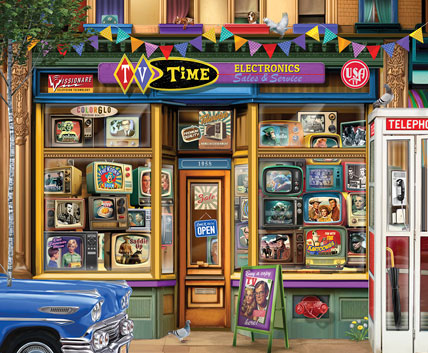 TV Time Jigsaw Puzzle