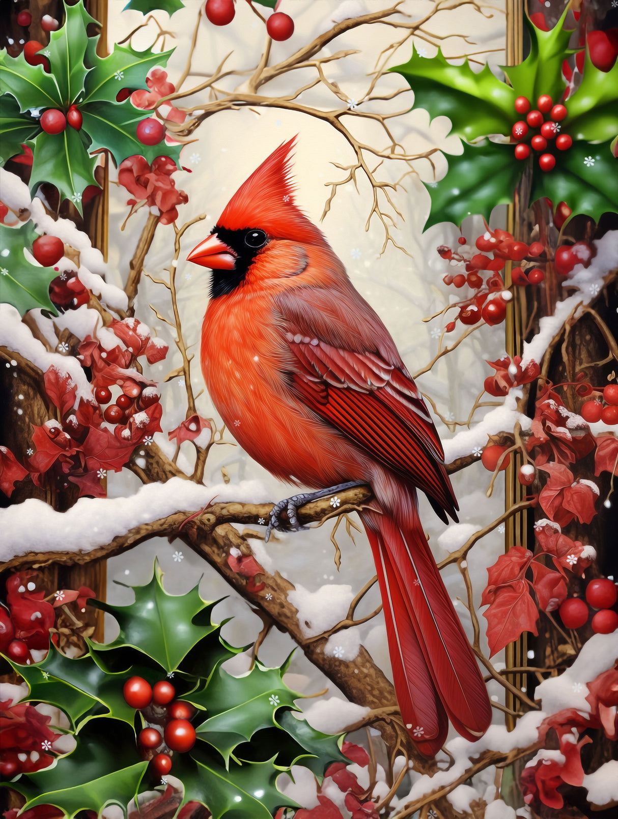 Cardinal Carols Jigsaw Puzzle