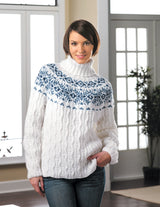 Fair Isle Yoke Pullover Pattern