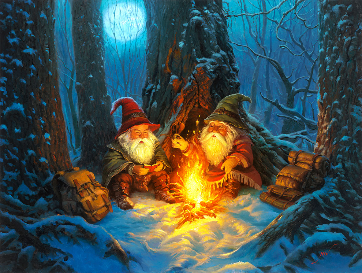 Campfire Companions Jigsaw Puzzle