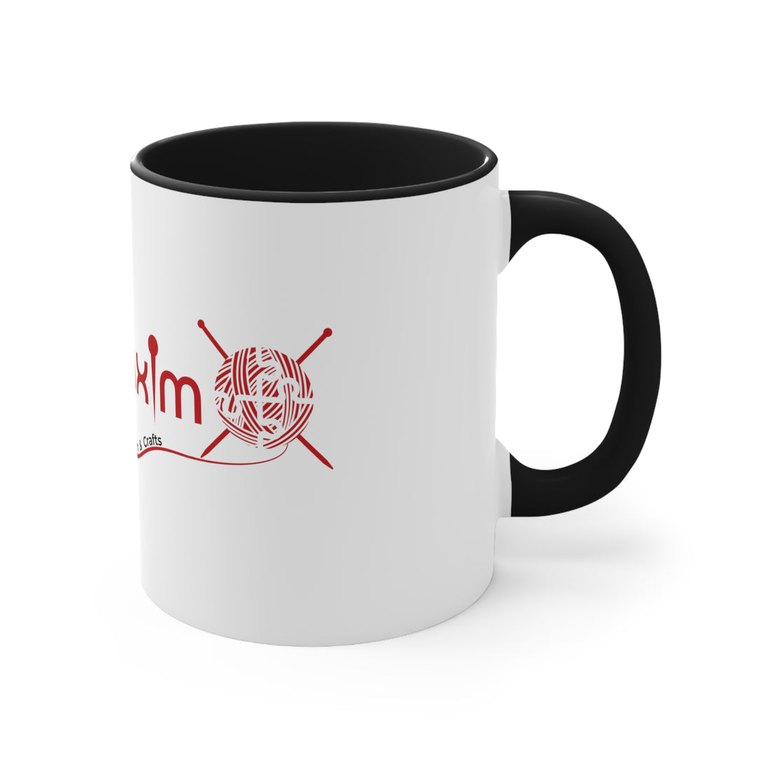 Mary Maxim Two-Tone Coffee Mug - 11oz