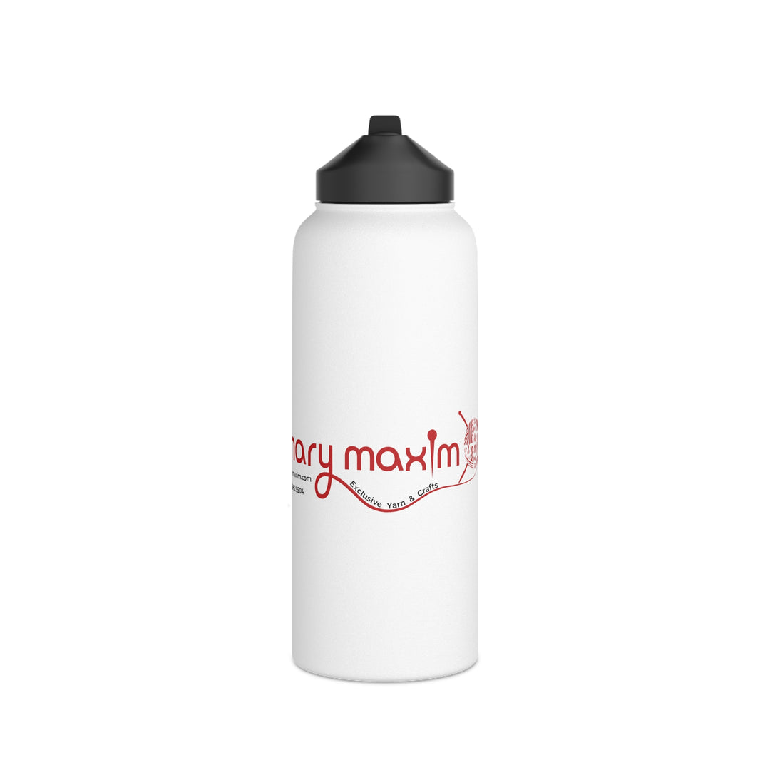 Mary Maxim Stainless Steel Water Bottle