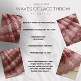 Waves of Lace Throw