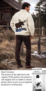 Patron de cardigan élan pour hommes