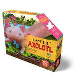 I Am Lil' Axolotl Shaped Jigsaw Puzzle