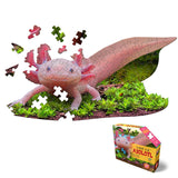 I Am Lil' Axolotl Shaped Jigsaw Puzzle