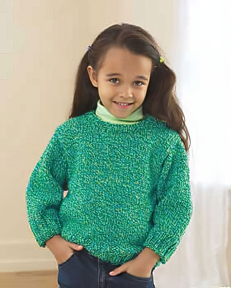 Wool Easy Jumper Knitting Pattern Free Free Child's Easy Pullover