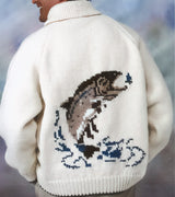 Men's Fish Cardigan Pattern