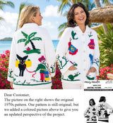 Patrón de chaqueta mexicana