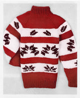 Patrón de cárdigan y toque indio para niños