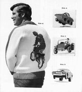 Ladies' or Youth's Recreational Vehicles Cardigan Pattern