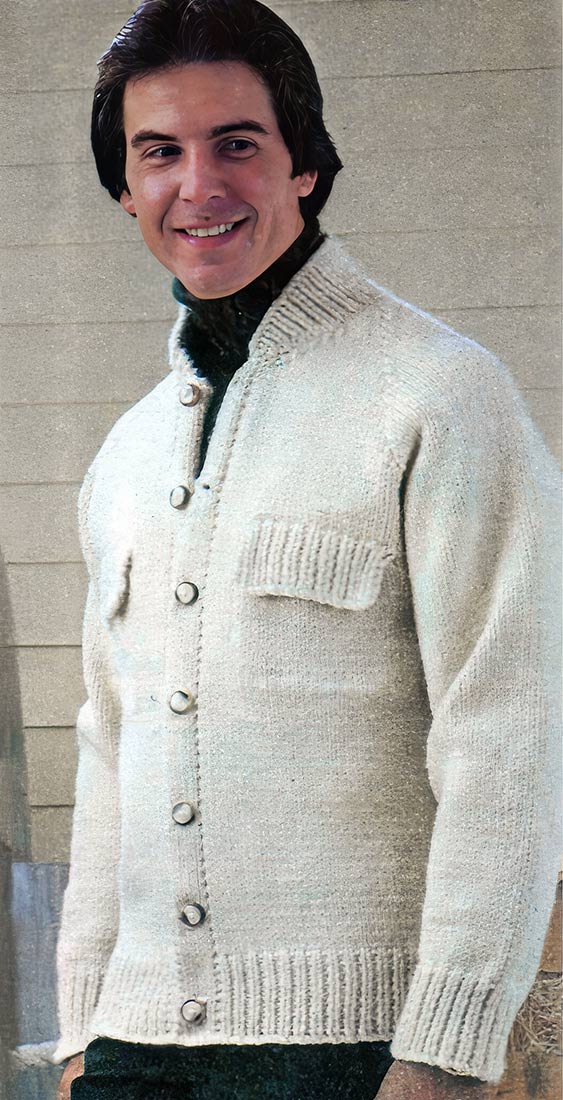 Dutch Fisherman’s Pattern Jacket Fisherman Jacket Pattern – Mary Maxim